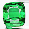 6.50 mm { 1.90 cts } Cushion Step Cut Best AAA Neon Chrome Green Tourmaline Afghanistan Natural { Flawless-VVS }--AAA Grade