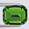 8.5x7 mm { 2.52 cts } Cushion Step Cut Best AAA Neon Chrome Green Tourmaline Afghanistan Natural { Flawless-VVS }--AAA Grade