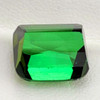 8x7 mm { 2.80 cts } Cushion Step Cut Best AAA Neon Intense Chrome Green Tourmaline Afghanistan Natural { Flawless-VVS }--AAA Grade