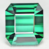 6.00 mm { 1.80 cts } Octagon Emerald Cut Best AAA Neon Natural Blue Green Tourmaline Afghanistan { Flawless-VVS }--AAA Grade