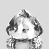 7.00 mm { 1.20 cts } Round Brilliant Cut AAA Fire Natural White Tourmaline {Flawless-VVS}--AAA Grade