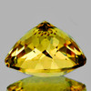 6.50 mm Round Brilliant Cut AAA Fire Natural Golden Yellow Tourmaline  {Flawless-VVS }--AAA Grade