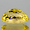 9x7 mm { 1.90 cts} Oval Brilliant Cut Extreme Brilliancy Natural Yellow Tourmaline {Flawless-VVS1}--AAA Grade