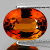 8x6 mm { 1.44 cts} Oval AAA Fire Intense Orange Tourmaline Natural {Flawless-VVS}--AAA Grade