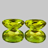7x5 mm 2 pcs { 1.79 cts } Oval Brilliant Cut Extreme Brilliancy Premium Lemon Yellow Mali Garnet Natural {Flawless-VVS}--AAA Grade