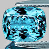 13x11 mm { 9.82 cts } Cushion Brilliant Cut Extreme Brilliancy Intense Sky Blue Topaz Natural {Flawless-VVS1}--AAA Grade