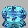 17x11 mm { 10.75 cts} Oval Brilliant Cut Best AAA Fire AAA Sky Blue Topaz Natural {Flawless-VVS1}--AAA Grade