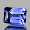 6x4 mm 1 pcs Octagon Emerald Cut AAA Fire Natural Purple Blue Tanzanite {Flawless-VVS1}