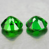 5.00 mm 2 pcs Round Brilliant Cut Best AAA Fire Intense Chrome Green Diopside Natural { Flawless-VVS }--AAA Grade