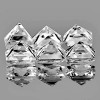 1.30 mm 6 pcs Square Princess Cut Extreme Brilliancy Natural White Diamond Color D-F { VVS }--AAA Grade