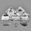 1.40 mm 5 pcs Square Princess Cut Extreme Brilliancy Natural White Diamond Color D-F { VVS }--AAA Grade