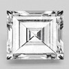 2.2x2 mm { 0.07 cts} Baguette Emerald Cut Color F White Diamond Natural {VVS}