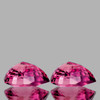 5x4 mm 2 pcs Pear Best AAA Fire Intense AAA Pink Sapphire Natural {Flawless-VVS}--AAA Grade