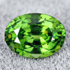 4.5x3.5 mm { 0.40 cts } Oval AAA Rainbow Sparkle Natural AAA Green Demantoid Garnet {Flawless-VVS}--AAA Grade