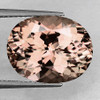 10x8 mm { 2.57 cts} Oval Brilliant Cut Extreme Brilliancy AAA Peach Pink Morganite Natural [Flawless-VVS]--AAA Grade