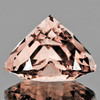 8.00 mm { 1.82 cts } Heart Brilliant Cut Extreme Brilliancy AAA Peach Pink Morganite Natural [Flawless-VVS]--AAA Grade