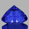 8.00 mm { 2.09 cts} Round Brilliant Cut Extreme Brilliancy Best AAA D Block Purple Blue Tanzanite Natural {Flawless-VVS1}--Premium Grade