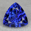 7.50 mm { 1.42 cts} Trillion Brilliant Cut Extreme Brilliancy D Block Purple Blue Tanzanite Natural {Flawless-VVS}--AAA Grade
