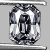 5.5x4.5 mm { 0.76 cts } Octagon Radiant Cut Extreme Brilliancy Titanium Gray Spinel Natural {Flawless-VVS}--AAA Grade