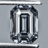 6x4 mm { 0.93 cts } Octagon Emerald Cut AAA Fire Titanium Gray Spinel Natural {Flawless-VVS}