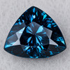 6x5 mm { 0.76 cts } Trillion AAA Fire Intense Blue Spinel Natural {Flawless-VVS}