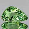 9x7 mm { 2.02 cts} Pear Brilliant Cut Extreme Brilliancy Natural Neon Green Apatite {Flawless-VVS}--AAA Grade