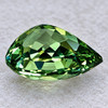 9.5x7.5 mm { 2.52 cts} Pear Brilliant Cut Extreme Brilliancy Natural Neon Green Apatite {Flawless-VVS}--AAA Grade