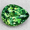 9.5x7.5 mm { 2.52 cts} Pear Brilliant Cut Extreme Brilliancy Natural Neon Green Apatite {Flawless-VVS}--AAA Grade