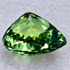 10x8 mm { 3.22 cts} Pear Brilliant Cut Extreme Brilliancy Natural Neon Green Apatite {Flawless-VVS}--AAA Grade