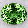 9.5x7.5 mm { 2.66 cts} Oval Brilliant Cut Extreme Brilliancy Natural Neon Green Apatite {Flawless-VVS}--AAA Grade