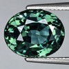 6x5 mm { 0.73 cts } Oval AAA Fire Teal Green Sapphire Natural {Flawless-VVS}--AAA Grade