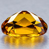 9x7 mm { 2.42 cts } Cushion Brilliant Cut Extreme Brilliancy Intense Golden Yellow Mali Garnet Natural {Flawless-VVS}--AAA Grade