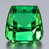 7x8.5 mm { 3.21 cts } Cushion Step Cut Best AAA Neon Intense Green Tourmaline Afghanistan Natural { Flawless-VVS }--AAA Grade