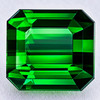 7.5x7 mm { 2.54 cts } Octagon Emerald Cut AAA Neon Intense Chrome Green Tourmaline Natural {Flawless-VVS}--AAA Grade