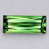 16x6 mm { 4.94 cts} Baguette Scissor Cut Extreme Brilliancy Natural Green Tourmaline { Flawless-VVS }--AAA Grade