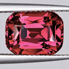7.5x5.5 mm { 1.68 cts} Cushion Extreme Brilliancy Best Padparadscha Pink Rhodolite Garnet Natural {Flawless-VVS}--AAA Grade
