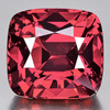 7.00 mm { 1.91 cts} Cushion Extreme Brilliancy Best Padparadscha Pink Rhodolite Garnet Natural {Flawless-VVS}--AAA Grade