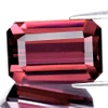 9x6 mm { 2.20 cts } Octagon Emerald Cut AAA Neon Natural Pink Orange Rhodolite Garnet {Flawless-VVS1}