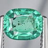 6x5 mm { 0.77 cts } Cushion AAA Neon Natural Blue Green Emerald { VS-SI }--AAA Grade