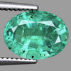 8x6 mm{ 1.33 cts } Oval AAA Fire Intense Blue Green Emerald Natural { AAA Grade }