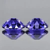 9x7 mm 2 pcs Oval Brilliant Cut AAA Fire Intense AAA Bluish Violet Iolite Natural {Flawless-VVS1}--AAA Grade
