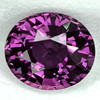 6.5x5.5 mm { 1.00 cts } Oval AAA Fire Intense Red Violet Spinel Natural {Flawless-VVS}--AAA Grade