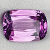7x5 mm { 1.04 cts } Cushion AAA Fire Natural Pink Violet Spinel {Flawless-VVS}
