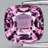6.00 mm { 1.00 cts } Cushion Extreme Brilliancy AAA Violet Pink Spinel Natural {Flawless-VVS}--AAA Grade