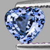 5.00 mm {0.52 cts} Heart AAA Fire Natural Ceylon Blue Sapphire {Flawless-VVS}