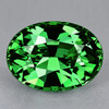 6.5x5 mm { 0.80 cts} Oval Brilliant Cut Extreme Brilliancy Intense Chrome Green Tsavorite Garnet Natural {VVS}--AAA Grade