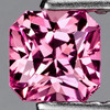 5.00 mm { 0.60 cts } Octagon Radiant Cut Extreme Brilliancy Intense Pink Sapphire Natural {Flawless-VVS}--AAA Grade