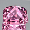 5.00 mm { 0.60 cts } Octagon Radiant Cut Extreme Brilliancy Intense Pink Sapphire Natural {Flawless-VVS}--AAA Grade