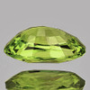 7x5 mm{ 1.00 cts } Oval AAA Fire Natural Golden Green Sapphire {Flawless-VVS}