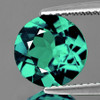 7.50 mm Round { 1.38 cts} AAA Fire Paraiba Blue Green Apatite (Flawless-VVS)--AAA Grade